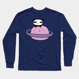 Saturn Panda Long Sleeve T-Shirt